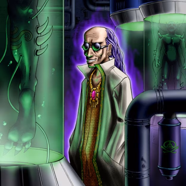 Scienziato Magico Yu-Gi-Oh! card artwork