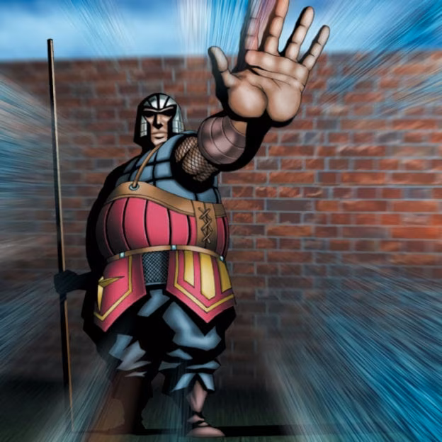 La Sentinella Potente Yu-Gi-Oh! card artwork
